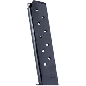 Mec-Gar 1911 .45 ACP 10-Round Blue Steel Magazine Left View